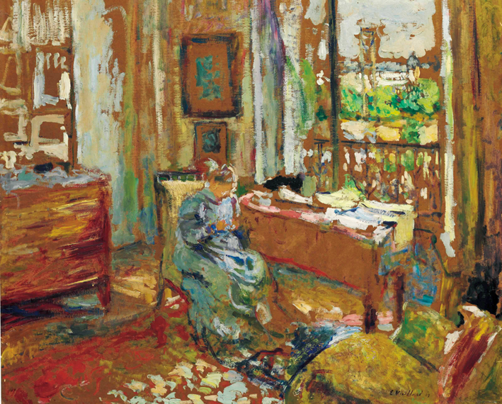  Edouard Vuillard —— MADAME VUILLARD COUSANT RUE DE LA TOUR